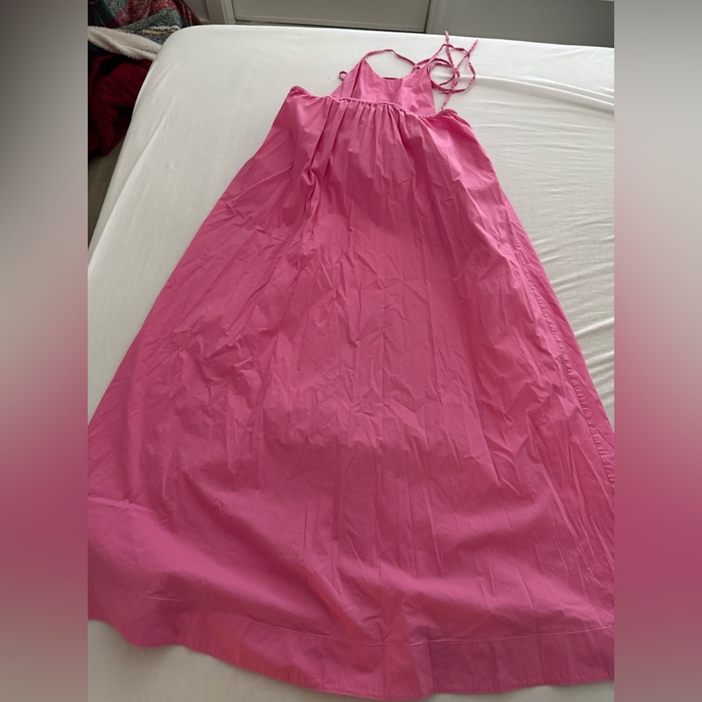 STAUD Apfel Maxi Elastic Waist Dress Size Large - Picture 6 of 11